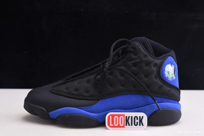 13 Hyper Black Royal Jordan Retro 414571- 714 Trendy 1219